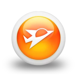 105411-3d-glossy-orange-orb-icon-business-spaceship