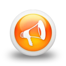 105837-3d-glossy-orange-orb-icon-media-loudspeaker1