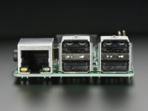 USB Ports of Raspberry Pi Model B+