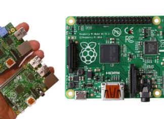 The new Raspberry Pi Model B+ arrived