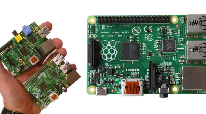 The new Raspberry Pi Model B+ arrived